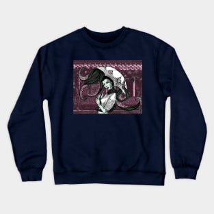 Lady Cthulhu Crewneck Sweatshirt